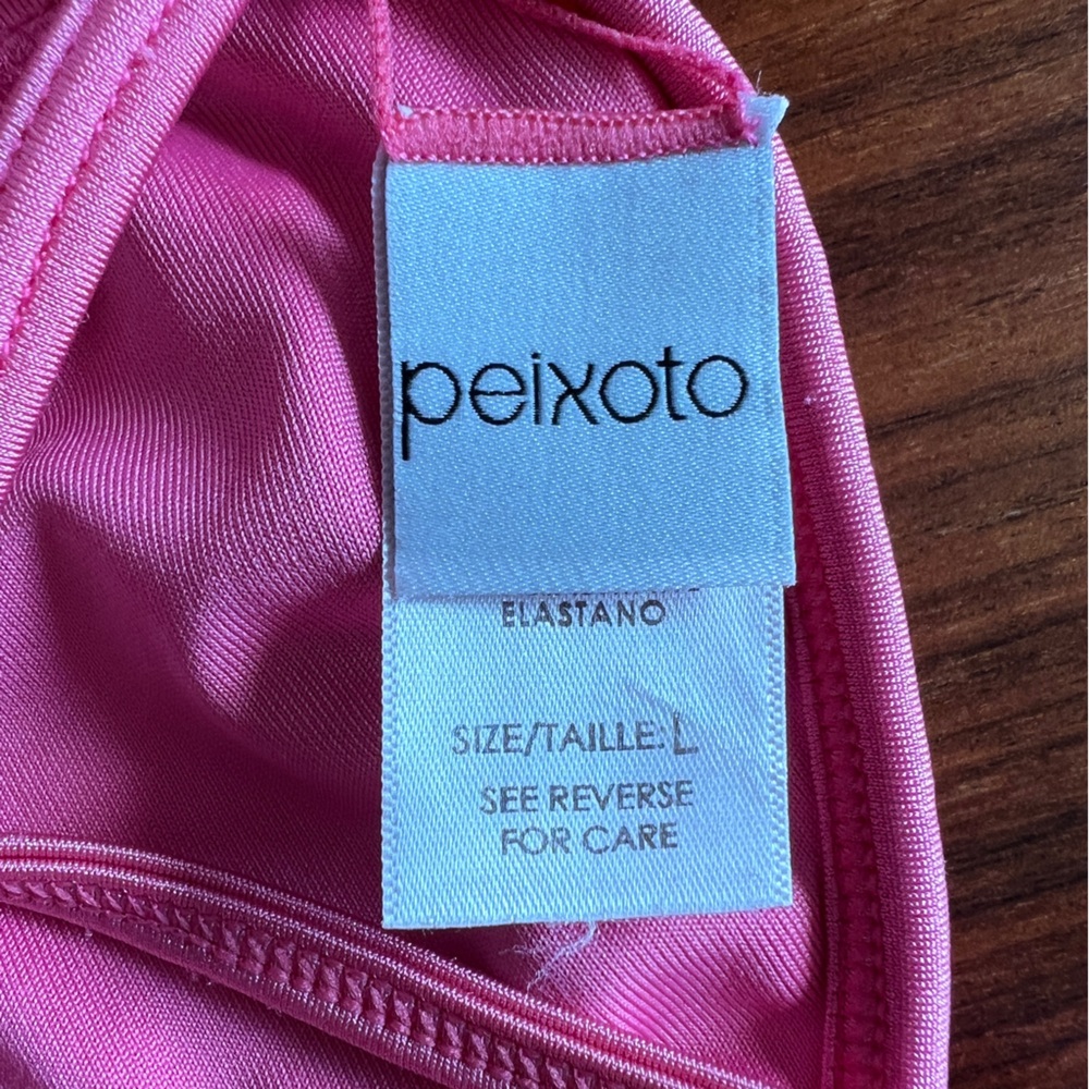 Peixoto Pink One-Piece Swimsuit with Double Straps - Picture 14 of 16